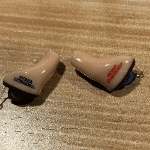 Custom completely, in the ear hearing aid